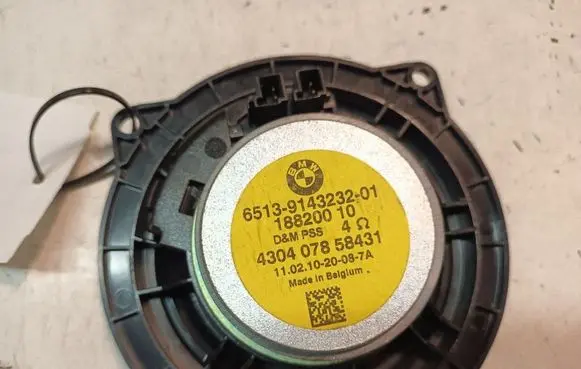 BMW 1 E81 E87 Front door speaker 6513914323201 18820010 430407858431