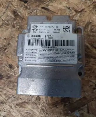 Volkswagen Touareg II Airbag control unit/module 7P0959655B 0285010939