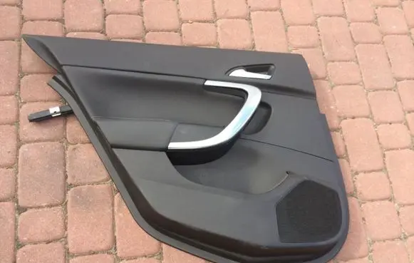 Rear door card panel trim