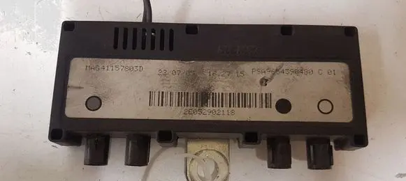 Peugeot 407 Antenna control unit 9654390480 2E052902118 41157803D
