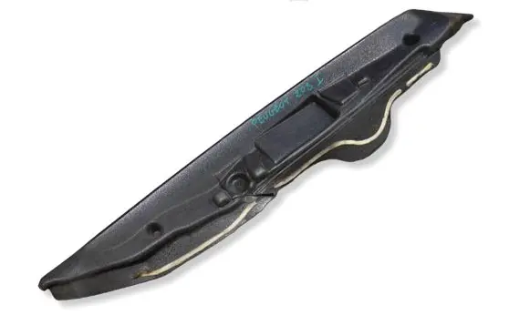 Peugeot 208 I Fender foam support/seal 9673862380