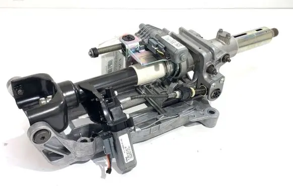 Steering wheel axle