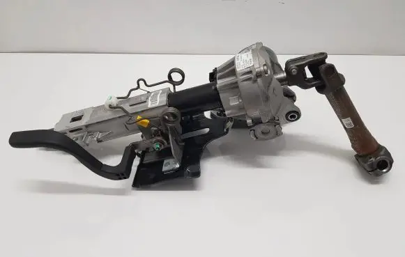 Steering wheel axle set