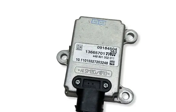 Opel Signum ESP acceleration yaw rate sensor 13665701