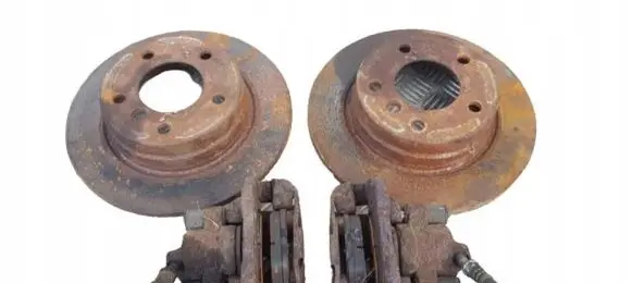 BMW 3 E46 Brake discs and calipers set 