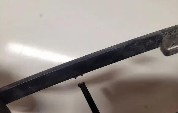 Saab 9-5 Front bumper lower grill 12756075