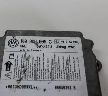 Volkswagen Golf IV Airbag control unit/module 1K0909605C