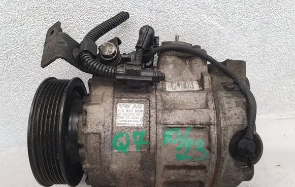Audi Q7 4L Air conditioning (A/C) compressor (pump) 7L6820803M