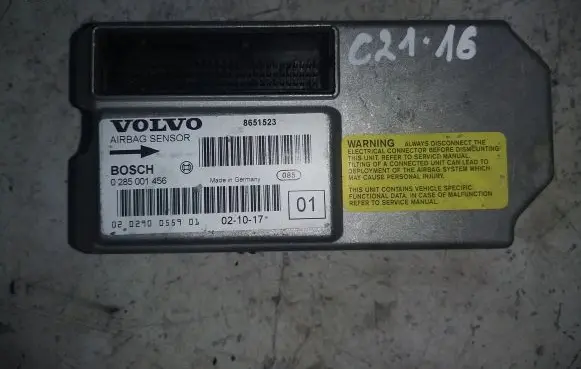 Volvo V70 Airbag control unit/module 0285001456