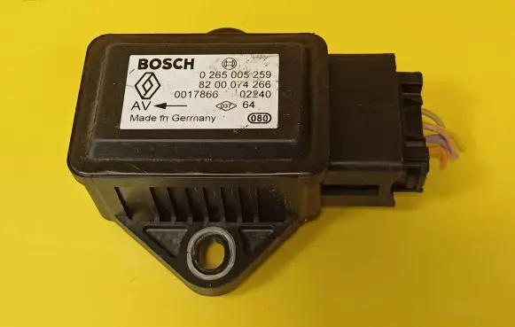 Renault Megane II ESP acceleration yaw rate sensor 0265005259 8200074266