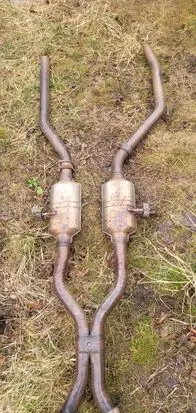 Mercedes-Benz ML W164 Muffler/silencer 1644908101