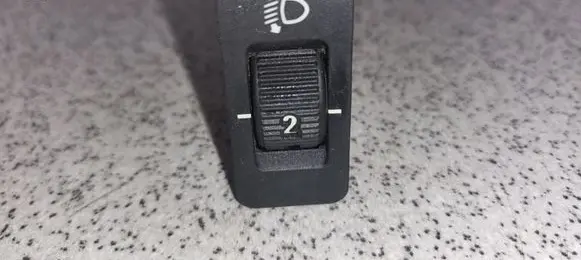 BMW 5 E39 Headlight level height control switch 61318360460