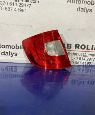 Skoda Superb B6 (3T) Rear/tail lights 3T9945095