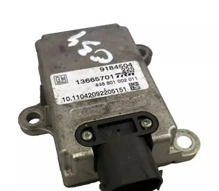 Opel Signum ESP acceleration yaw rate sensor 9184504 448801002011 13665701