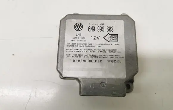 Volkswagen PASSAT B4 Airbag control unit/module 6N0909603