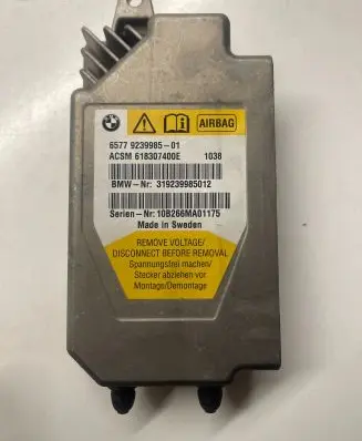 BMW 5 F10 F11 Airbag control unit/module 319239985012 618307400E 9239985