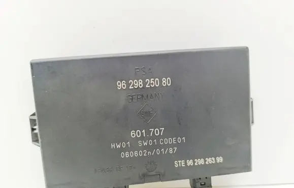 Peugeot 607 Parking PDC control unit/module 9629825080