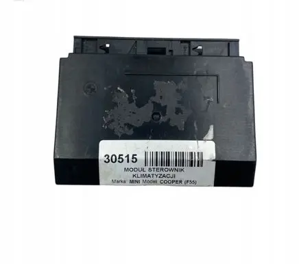 Mini One - Cooper F56 F55 Air conditioning/heating control unit 9380885