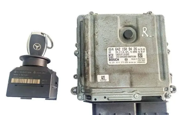 Mercedes-Benz R W251 Engine ECU kit and lock set A6421509426 A1645451308 5382910711016203