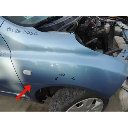 Nissan Micra Fender CKAG33C