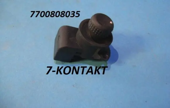 Renault Laguna I Wing mirror switch 7700808035