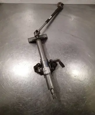 Steering wheel axle set