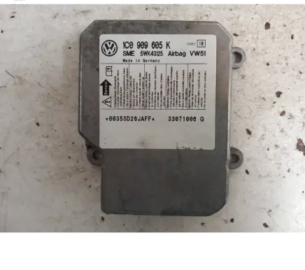 Skoda Roomster (5J) Airbag control unit/module 1C0909605K 33071006G 5WK43125
