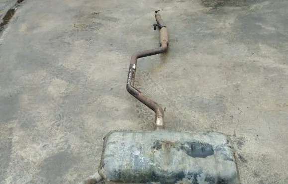 Chrysler Sebring (JS) Muffler/silencer 