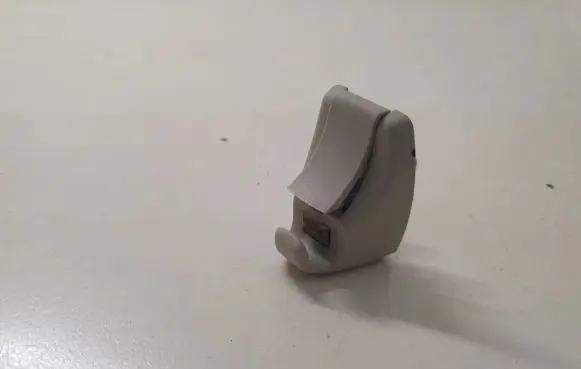 Sun visor clip/hook/bracket