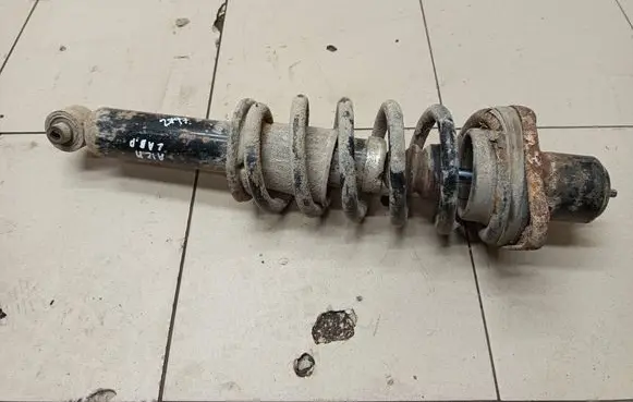 Audi A6 S6 C5 4B Rear shock absorber with coil spring 