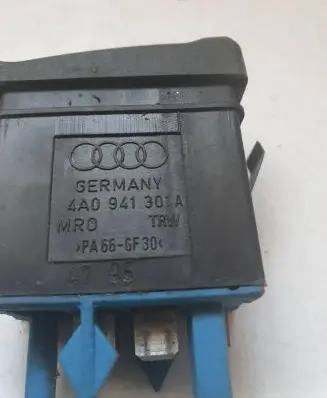 Audi A6 S6 C4 4A Headlight level height control switch 4A0941301A