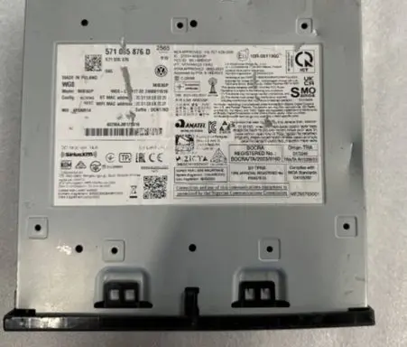 Volkswagen Tiguan MMI control unit 571035876D
