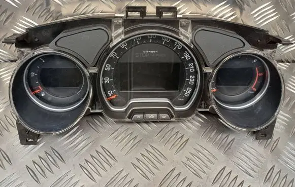 Citroen C5 Speedometer (instrument cluster) 9665560480