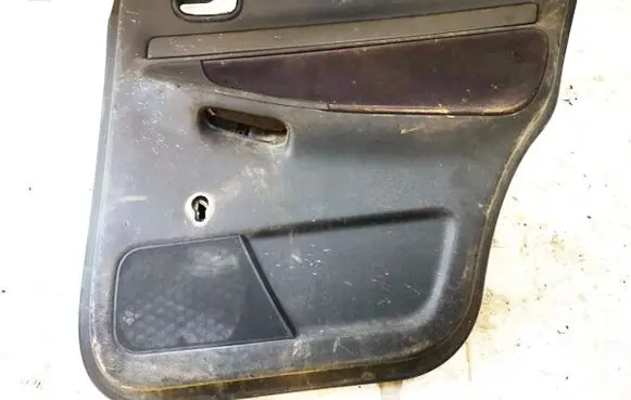Rear door card panel trim
