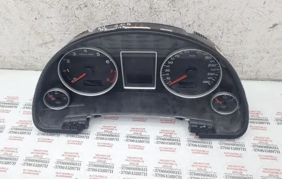Audi A4 S4 B7 8E 8H Speedometer (instrument cluster) 8E0920931E