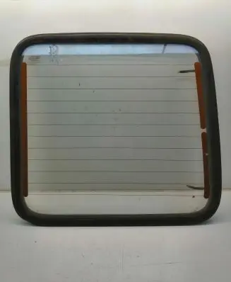 Rear vent window glass