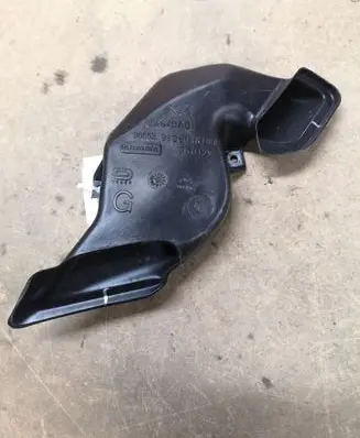 Peugeot 407 Cabin air duct channel 9655293880 35012X