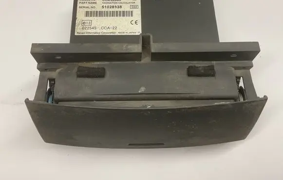 Navigation unit CD/DVD player