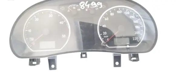 Volkswagen Polo IV 9N3 Speedometer (instrument cluster) 6Q0920802D