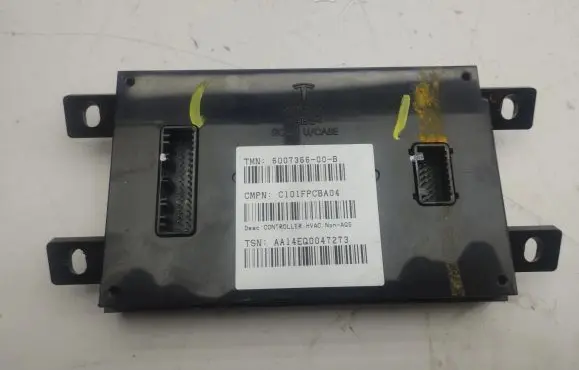 Tesla Model S Air conditioning/heating control unit 600736600B