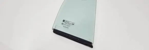 Opel Astra G Rear vent window glass 43R007022 7096001D DOT36AS2M129