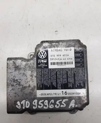Skoda Superb B6 (3T) Airbag control unit/module 3T0959655A 391243 003EAP2LT9ZJ