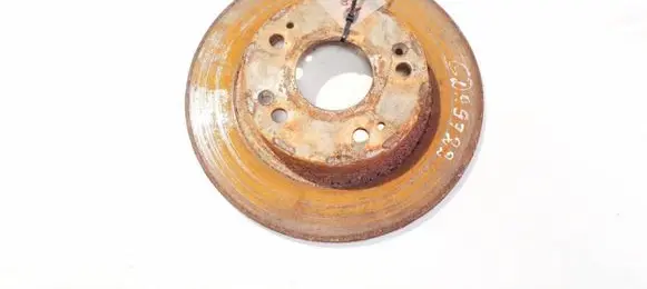 Honda Civic Rear brake disc neventiliuojamas