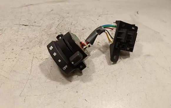 Interior fan control switch