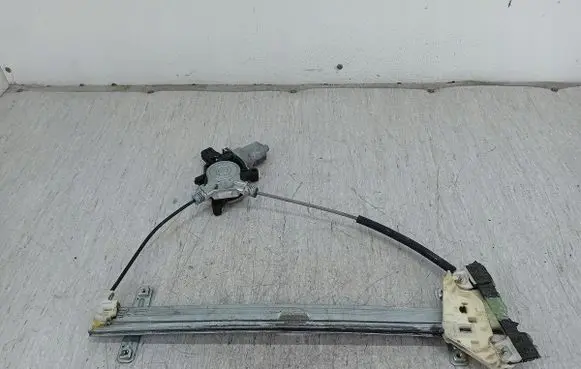 Front door window regulator with motor