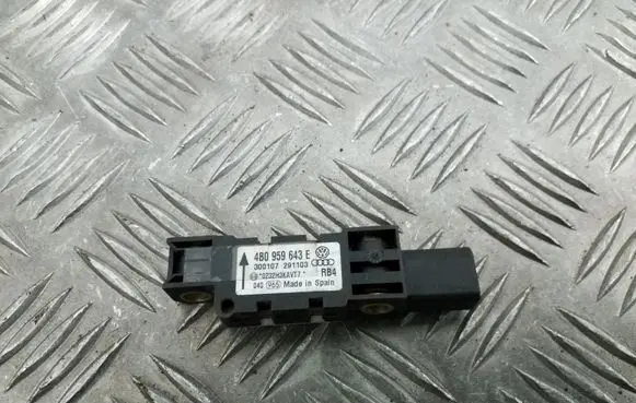Airbag deployment crash/impact sensor