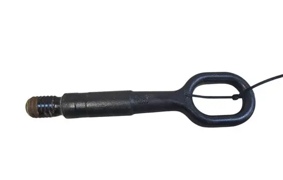 Towing hook eye