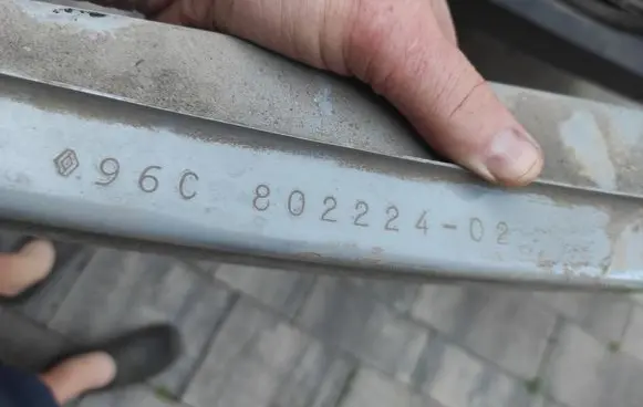 Renault Scenic IV - Grand scenic IV Rear beam 96c8022402