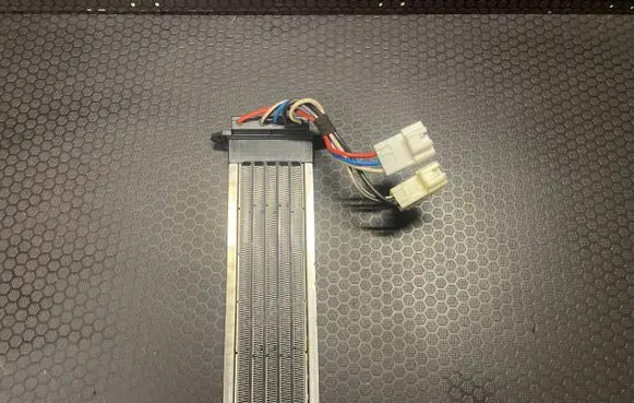 Electric cabin heater radiator