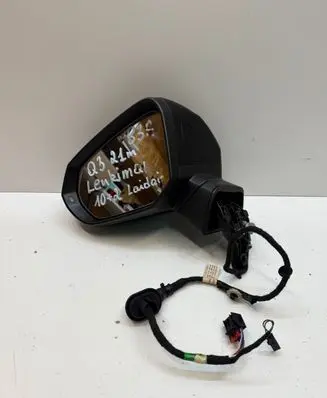 Audi Q3 F3 Front door electric wing mirror 83B857409H 81A857535E 81A857527A